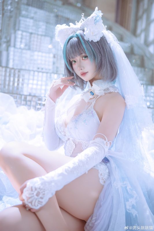 cosplay 亲爱的～被我的样子迷住了吧 碧蓝航线 柴郡@泥头跳跳猫-安迪博客