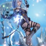 cosplay 二重螺旋 黎瑟@阿包也是兔娘