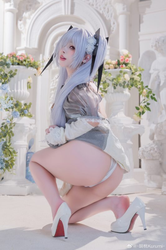 cosplay Nikke:胜利女神 灰姑娘白蔷薇@-胡桃Kurumi--安迪博客