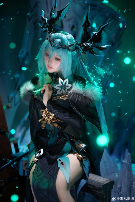 cosplay 二重螺旋 妮弗尔夫人@黑龙贯通-安迪博客