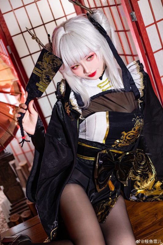 COSPLAY 冬日幻想祭 Nikke:胜利女神 布兰儿 白兔@鳗鱼霏儿-安迪博客