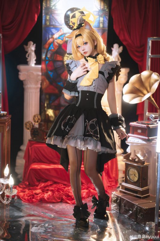 cosplay 本当は……憧れていたんです、アイドルに 碧蓝档案@鹿岛kyuuui-安迪博客