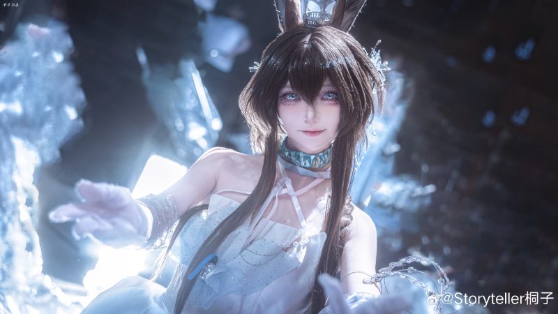 COSPLAY 明日方舟 阿米娅 - 时序花圃@Storyteller桐子-安迪博客