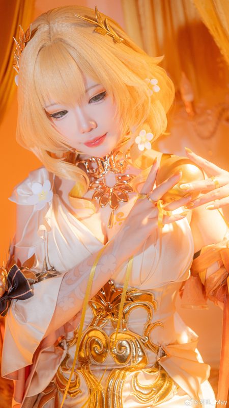 cosplay 崩坏星穹铁道 阿格莱雅@凌乱_May-安迪博客