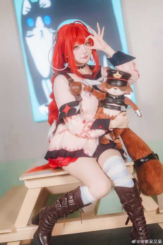 COSPLAY 绝区零 柚叶@花崎Makura-安迪博客